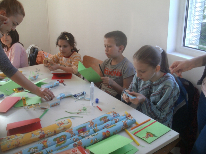 Voluntari United Way, alături de copiii de la Şcoala Christiana